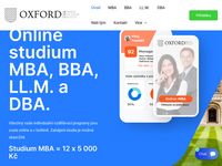 Studium MBA - Oxford Business Education Institute