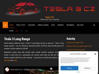 Zážitkové jízdy s Teslou - Tesla 3 CZ
