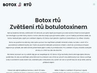 Botox rtů, zvětšení rtů botoxem, botulotoxinem