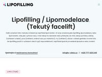 Lipofilling, lipomodelace, tekutý facelift