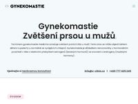 Gynekomastie, zvětšení prsou u mužů