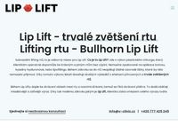 Lip Lift - trvalé zvětšení rtu