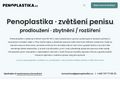 Zvětšení penisu, prodloužení penisu, rozšíření / zbytnění penisu