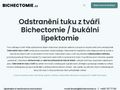 Bichectomie, odstranění tuku z tváří - bukální lipektomie