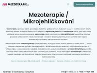 Mezoterapie · Mikrojehličkování · Nabízíme jen to nejlepší