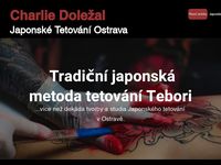 Charlie Doležal – Japonské tetování Ostrava