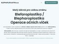 Blefaroplastika - Plastická operace očních víček