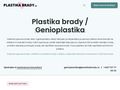 Plastika brady, podbradku, krku - Profiloplastika - Genioplastika