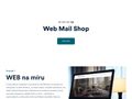 Web Mail Shop - vlastní webový design, e-commerce řešení a e-mail marketing