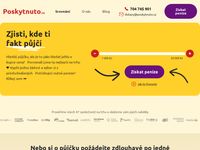 Potřebuješ porovnat půjčky? Mrkni na Poskytnuto.cz, kde najdeš rychlý přehled úvěrů od bank i nebank
