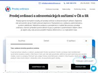Prodej ordinací a zdravotnických zařízení v ČR a SR