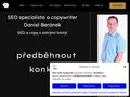 SEO specialista a copywriter Daniel Beránek, Brno