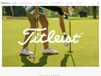 Golfové vybavení a oblečení.