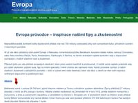 Online průvodce Evropou