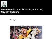 David Pastrňák – hvězda světového hokeje
