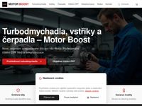 Motor Boost – Turbodmychadla, Vstřiky a Čerpadla