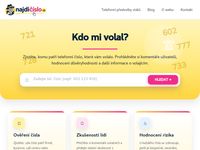 NajdiČíslo.cz – Kdo mi volal?