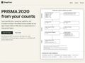 Diagrflow – PRISMA 2020 diagram