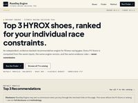 RaceDay Engine – HYROX boty